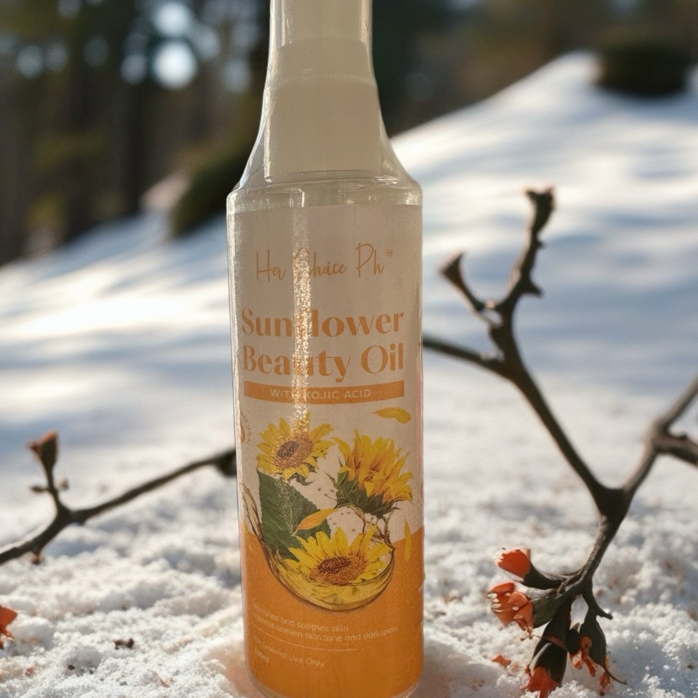 Sunflower Beauty Oil - Yellow